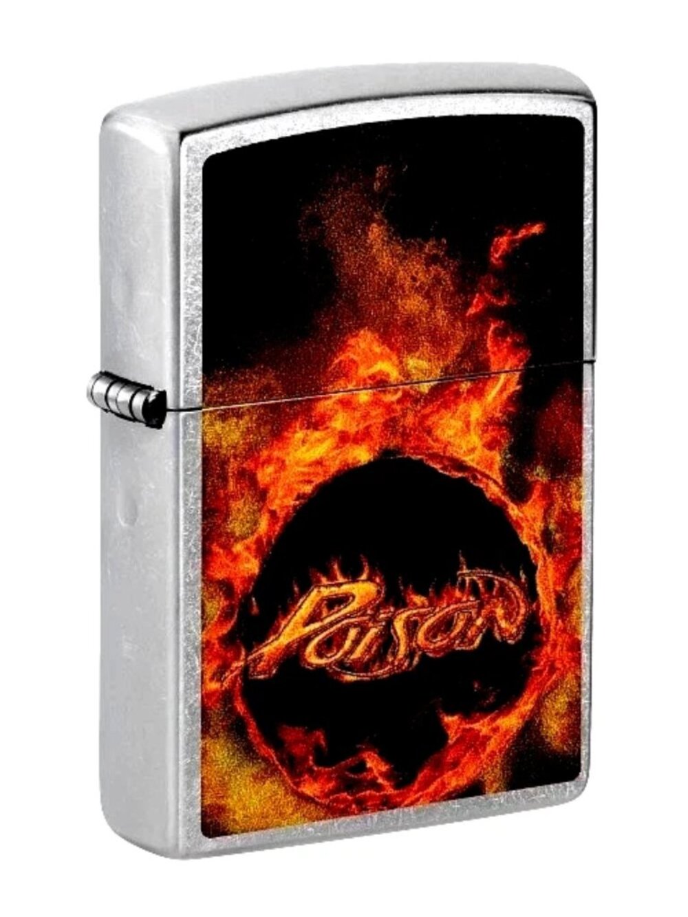 Poison Fireball Rock & Roll Zippo Lighter